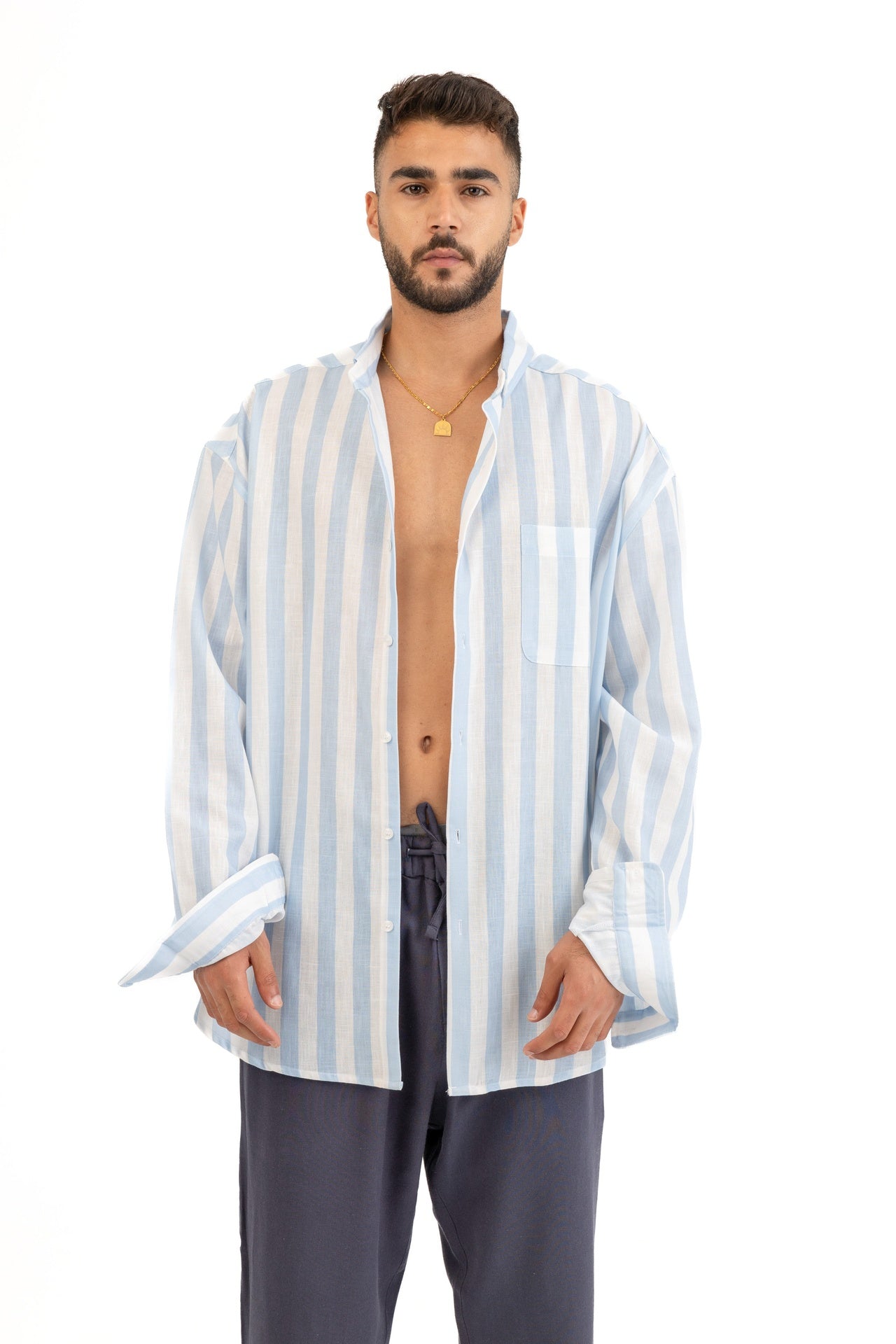 Stripe Linen Shirt